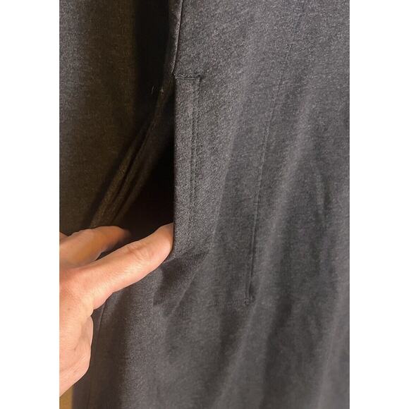 Toad & Co Tech Samba Faro Dress Size Small Dark Gray Long Sleeve Pockets EUC - Picture 5 of 8